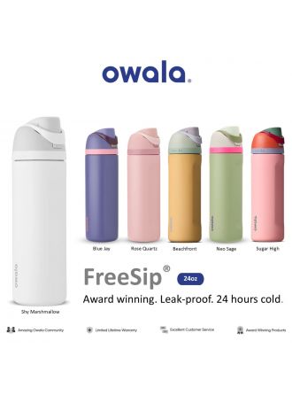 Owala FreeSip® 24oz Stainless Water bottles กระบอกน้ำ สแตนเลส เก็บอุณหภูมิ BPA-Free