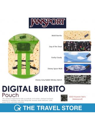 JANSPORT Digital Burrito Pouch กระเป๋า เก็บอุปกรณ์ จัดระเบียบ ทรง wrap