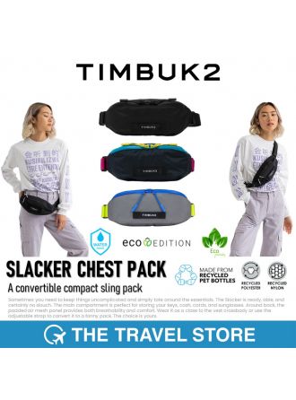 TIMBUK2 Slacker Chest Pack - Eco edition (3951-3-1XXX) กระเป๋าคาดอก คาดเอว (Lifetime warranty)
