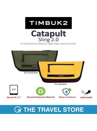 Timbuk2 Catapult Sling 2.0 และรุ่น ECO - OS (1267-3) | กระเป๋าสะพายข้าง คาตาพัลต์ สลิง รองรับแท็ปเล็ต 11 นิ้ว