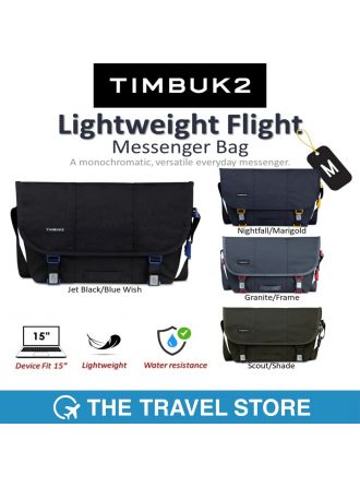 Timbuk2 Lightweight Flight Messenger Bag - M (1080-4) | กระเป๋าสะพายข้าง กระเป๋าแมสเซนเจอร์ ไลท์เวท ไฟลท์