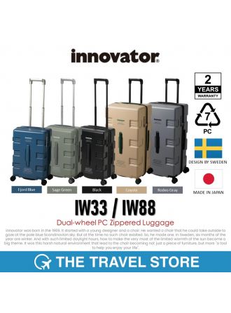 INNOVATOR IW33 / IW88 Dual-wheel PC Zippered Luggage กระเป๋าเดินทาง คุณภาพดี