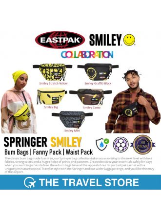 EASTPAK x SMILEY Springer Bum Bags | Fanny Pack | Waist Pack กระเป๋าคาดอก คาดเอว คอลเลคชั่น Smiley