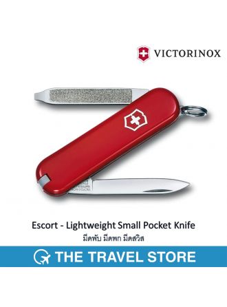 Victorinox Escort - Lightweight Small Pocket Knife (0.6123) มีดพับ มีดพก มีดสวิส