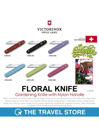 VICTORINOX Floral & Garden Knife Straight Blade 100mm (3.9050) มีดพัดสวิสฯ มีดตกแต่งสวน ตกแต่งดอกไม้