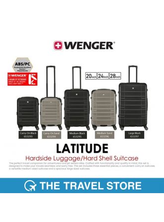 WENGER Latitude Hardside Case Luggage กระเป๋าเดินทางล้อลาก เวนเกอร์ ขยายข้างได้