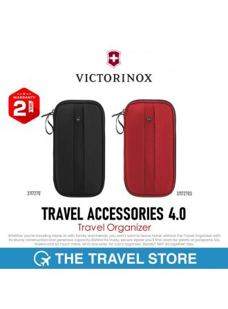 VICTORINOX Travel Accessories 4.0, Travel Organizer กระเป๋าถือแบบพกพาสำหรับเดินทาง (Warranty 2 Years)