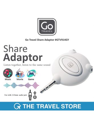Go Travel Share Adaptor อแดปเตอร์แชร์เสียบหูฟัง