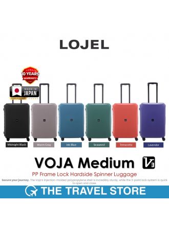 Lojel VOJA Medium PP Frame Lock Hardside Spinner Luggage 26" กระเป๋าเดินทาง รับประกัน 10 ปี*
