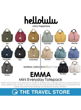 HELLOLULU Emma Mini Everyday Totepack กระเป๋าถือ สะพายหลัง ผู้หญิง สุภาพสตรี