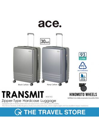 ace. TRANSMIT Zipper-Type Hardcase Luggage 30" กระเป๋าเดินทางล้อลาก