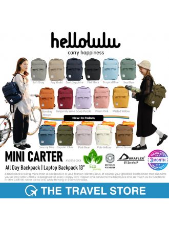 HELLOLULU Mini Carter All Day Backpack | Laptop Backpack 13” (50358-XXX) กระเป๋าเป้ สะพายหลัง