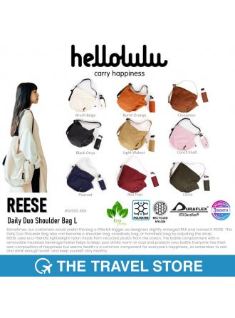 HELLOLULU Reese Daily Duo Shoulder Bag (L) กระเป๋าสะพายข้าง อเนกประสงค์ ใบใหญ่สุดของรุ่น RE-series