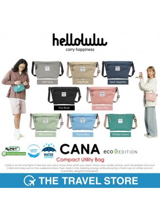 Hellolulu CANA Compact Utility Bag - ECO edition (50398-XXX) | กระเป๋าสะพาย อเนกประสงค์