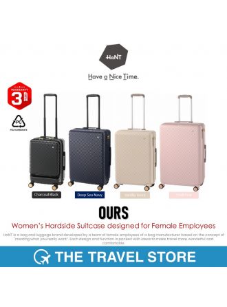 HaNT by ace. OURS Women’s Expandable Hardside Suitcase designed for Female Employees กระเป๋าเดินทาง
