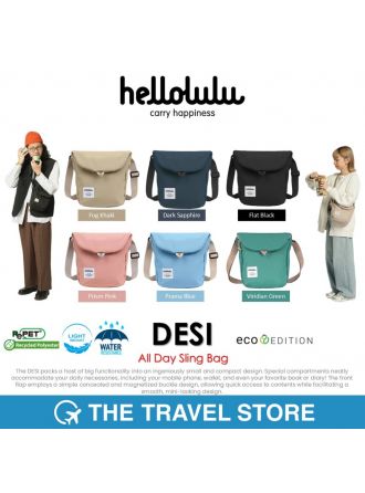 Hellolulu DESI (ECO Edition) All Day Sling Bag กระเป๋าสะพาย รูปทรงน่ารัก ผู้หญิง สตรี