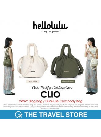 Hellolulu CLIO 2WAY Sling Bag / Dual-Use Crossbody Bag (H50407-XXX) กระเป๋าถือ สะพายข้าง พาดหัวไหล่