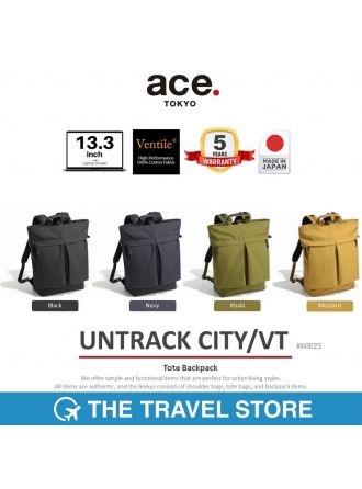 ace. UNTRACK CITY/VT Tote Backpack 60025 กระเป๋าเป้ สะพายหลัง แท้จากญี่ปุ่น รับประกันศูนย์ 5 ปี