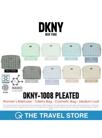 DKNY-1008 PLEATED Women’s Briefcase / Toiletry Bag / Cosmetic Bag / Medium Loaf (DA060PT3) กระเป๋า