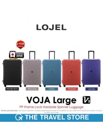 Lojel VOJA Large PP Frame Lock Hardside Spinner Luggage 30" กระเป๋าเดินทาง รับประกัน 10 ปี*