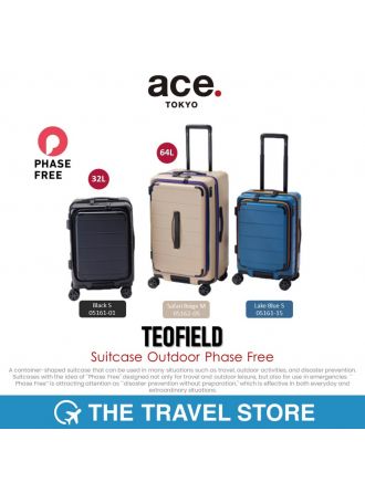 ace. TEOFIELD Suitcase Outdoor Phase Free กระเป๋าเดินทาง ล้อลาก รับประกัน 5 ปี
