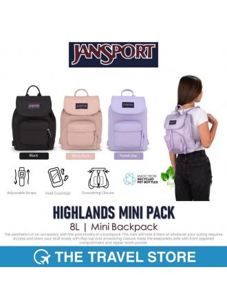 JANSPORT Hightlands Mini Pack | Mini Backpack กระเป๋าเป้ สะพายหลัง ใบเล็ก