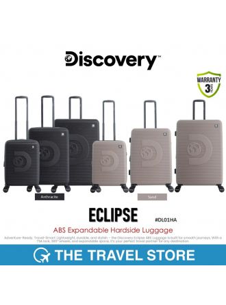 Discovery ECLIPSE ABS Expandable Hardside Luggage (DL01HA) กระเป๋าเดินทางล้อลาก  รับประกัน 3 ปีเต็ม*