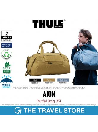 Thule AION Duffel Bag 35L  กระเป๋าเดินทาง แบบถือ จุของได้เยอะ รับประกัน 2 ปี