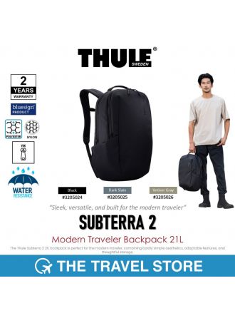 Thule SUBTERRA 2 Backpack 21L กระเป๋าเป้ สะพายหลัง รองรับโน๊ตบุ๊ค 16"  รับประกัน 2 ปี
