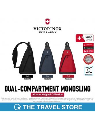 Victorinox ALTMONT ORIGINAL Dual-Compartment Monosling (606751/606752/606753) กระเป๋าสะพายเส้นเดียว