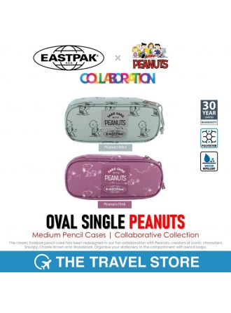 Eastpak OVAL SLING PEANUTS Pencil Case | Collaborative Collection กล่องดินสอ กระเป๋าจัดระเบียบ