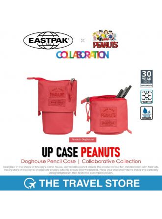 Eastpak UP CASE PEANUTS Doghouse Pencil Case | Collaborative Collection กล่องดินสอ จัดระเบียบ