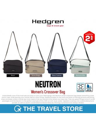 HEDGREN Neutron Medium Women's Crossover Bag กระเป๋าสะพายข้าง ผู้หญิง สุภาพสตรี รับประกัน 2 ปีเต็ม*