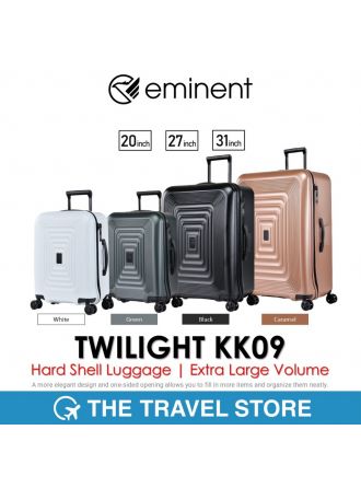 EMINENT TWILIGHT KK09 Hard Shell Luggage | Extra Large Volume กระเป๋าเดินทาง ล้อคู่ หมุนได้ 360 องศา