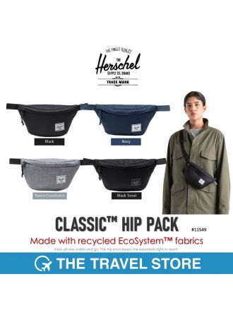Herschel Supply CLASSIC™ HIP PACK Made with recycled EcoSystem™ fabrics กระเป๋าคาดอก คาดเอว