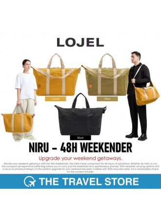 Lojel NIRU – 48H WEEKENDER Upgrade your weekend getaways กระเป๋าถือ หิ้ว พาดหัวไหล่ ใบใหญ่