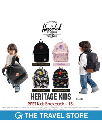 Herschel Supply HERITAGE™ KIDS RPET Backpack - 15L  กระเป๋าเป้ สะพายหลัง สำหรับเด็ก