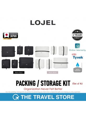 Lojel PACKING / STORAGE KIT (Set of 6) Organization Never Felt Better ชุดกระเป๋าจัดระเบียบ