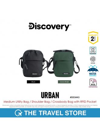 Discovery URBAN Medium Utility Bag / Shoulder Bag / Crossbody Bag with RFID Pocket (D03443) กระเป๋า
