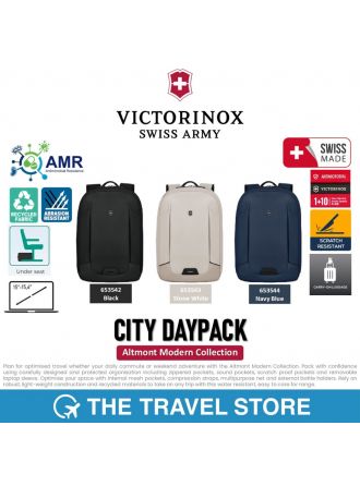 Victorinox ALTMONT MODERN City Daypack | 653542/653543/653544 | กระเป๋าเป้ สะพายหลัง รองรับโน๊ตบุ๊ค