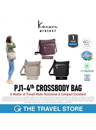 Kanana Project PJ1-4th CROSSBODY BAG Multi-functional & Compact (67643) กระเป๋าสะพายข้าง พาดหัวไหล่