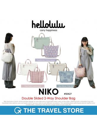 Hellolulu NIKO Double Slided 2-Way Shoulder Bag (50427-XXX) Nature Beauty Collection กระเป๋า 2 ด้าน