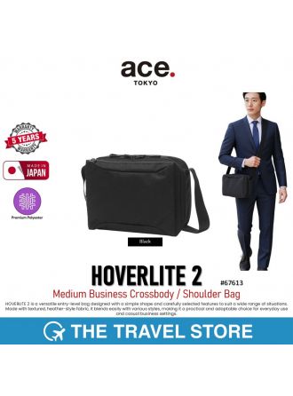 ace.HOVERLITE 2  Medium Business Crossbody / Shoulder Bag (67613-01) - Black  กระเป๋าสะพายข้าง
