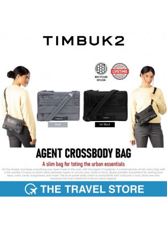 Timbuk2 AGENT CROSSBODY BAG | A slim bag for toting the urban essentials กระเป๋าสะพายข้าง