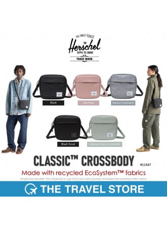 Herschel Supply CLASSIC™ CROSSBODY Made with recycled EcoSystem™ fabrics กระเป๋าสะพายข้าง พาดหัวไหล่