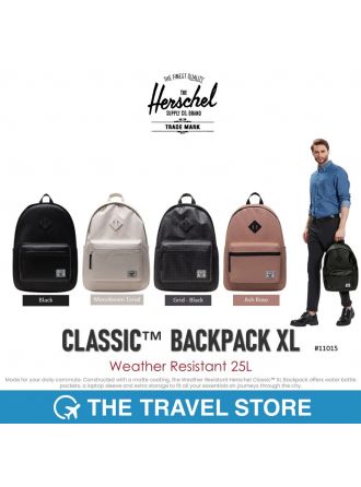 Herschel Supply CLASSIC™ BACKPACK XL | Weather Resistant 25L (11015) กระเป๋าเป้ สะพายหลัง กันน้ำ