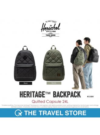 Herschel Supply HERITAGE™ BACKPACK | Quilted Capsule 24L (11684) กระเป๋าเป้ สะพายหลัง