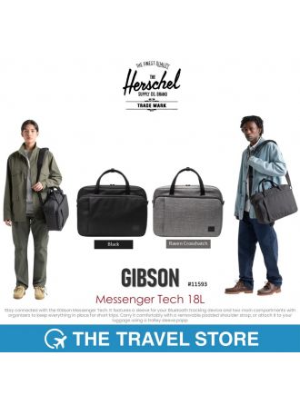 Herschel Supply GIBSON MESSENGER TECH 18L  กระเป๋าใส่โน๊ตบุ๊ค รองรับขนาด 16 นิ้ว