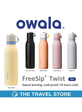 Owala FreeSip® Twist 18oz Stainless Steel Water bottles กระบอกน้ำ สแตนเลส เก็บอุณหภูมิ BPA-Free
