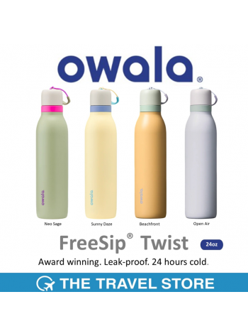 Owala FreeSip® Twist 24oz Stainless Steel Water bottles กระบอกน้ำ สแตนเลส เก็บอุณหภูมิ BPA-Free